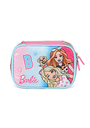 Estojo 100 pens Barbie EI42644 Azul