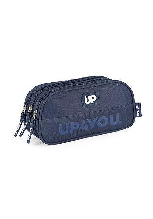 Estojo Triplo Up4You ET49535 Azul