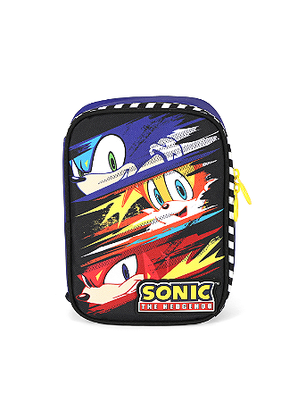 Estojo 100 Pens Sonic ET49834 Azul