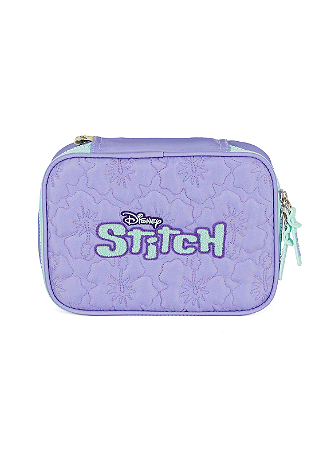 Estojo 100 Pens Stitch ET50074 Roxo