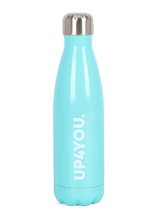 Garrafa De Aço Inoxidável Up4You 500Ml Turquesa