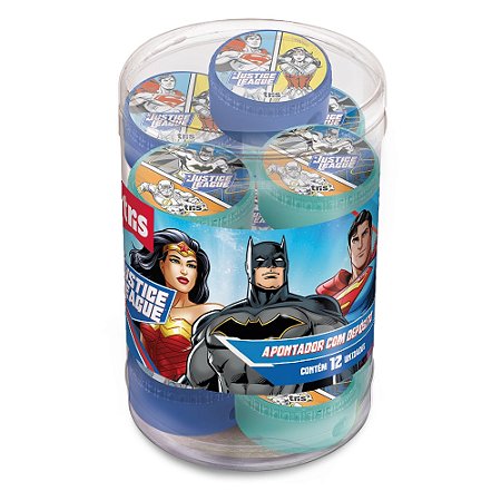 Apontador com Depósito Liga da Justiça Sortidos - Unidade