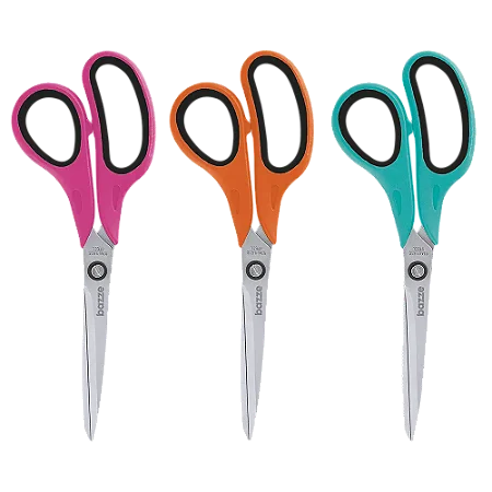 Tesoura Multiuso B7200 Colors 21.5cm Sortidos - Unidade Bazze