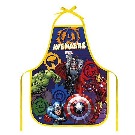 Avental DAC Infantil em PVC Avengers