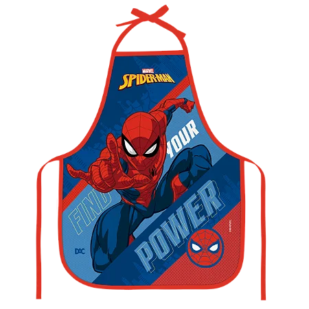 Avental Infantil PVC Homem Aranha