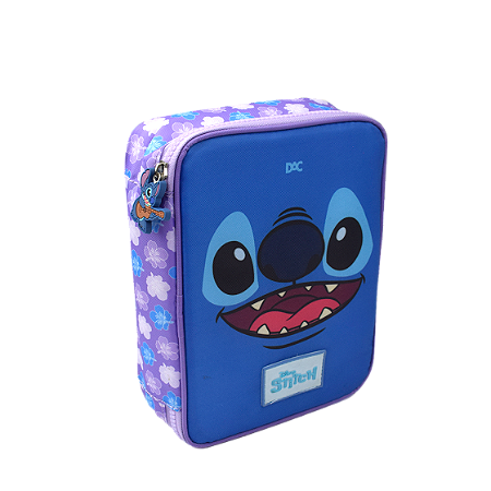 Estojo Box com Divisória Stitch