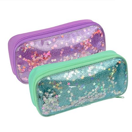 Estojo DAC Love Breeze Baú com Glitter Sortidos - Unidade