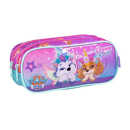 Estojo Duplo Escolar Paw Patrol SKY