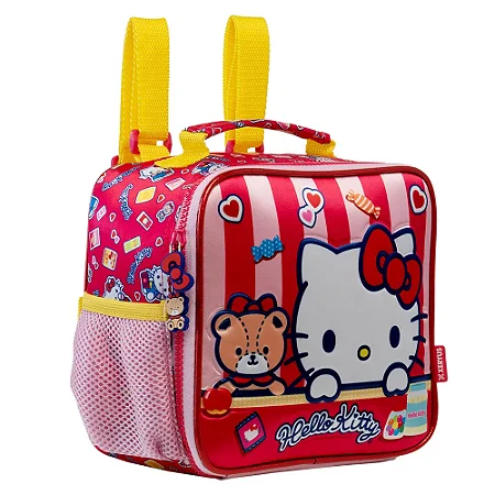 Lancheira Escolar Hello Kitty