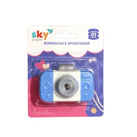 Borracha e Apontador Camera 1 Furo