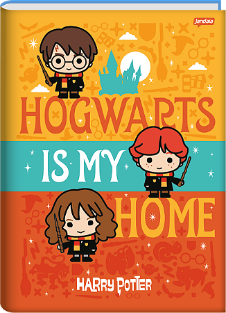CADERNO BROCHURA CAPA DURA UNIVERSITÁRIO 96 FOLHAS – HARRY POTTER - Sortidos
