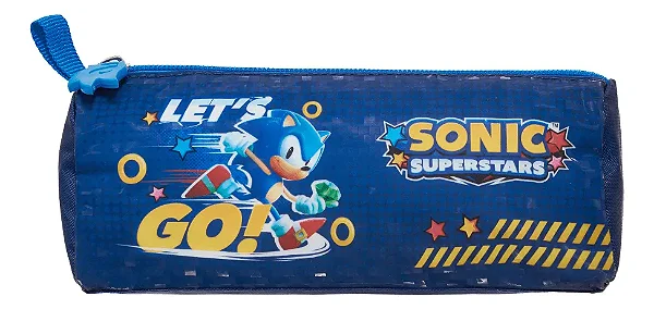 Estojo Simples Sonic LETS GO - Pacific