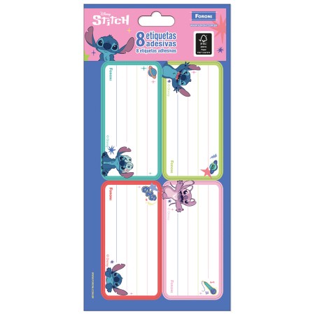 Etiquetas Adesivas Stitch
