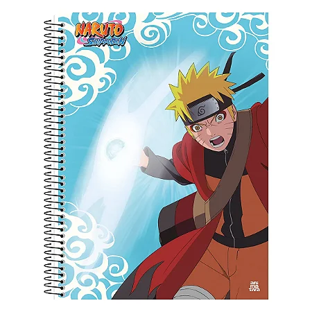 Caderno Universitário 20 Matérias Capa Dura Naruto