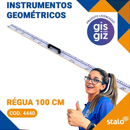 Régua 100cm MDF - Stalo