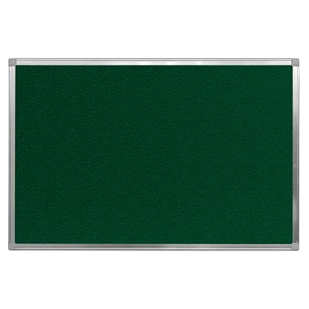 Quadro de Avisos Feltro Moldura Alumínio 90x60cm - Stalo