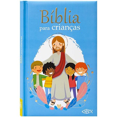 Bíblia para Crianças Capa Azul
