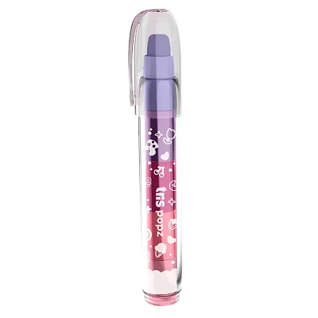 Caneta Borracha Popz Holic Charm 5 Cores - Tris - Unidade
