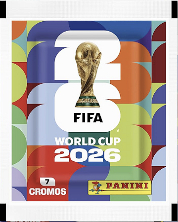 Figurinhas Copa do Mundo FIFA 2026™ Panini - Envelope com 7 unidades
