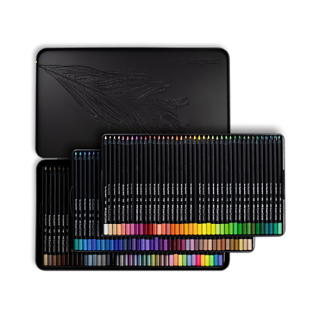 Lápis de Cor Faber-Castell SuperSoft 120 Cores - Estojo de Lata