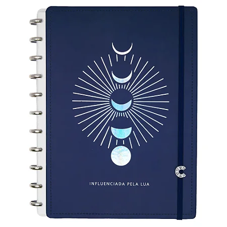 Caderno Inteligente Mica Rocha Influenciada pela Lua