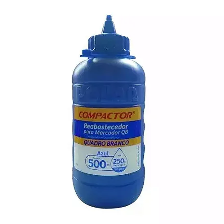 Tinta para marcador quadro branco 500ml - Compactor