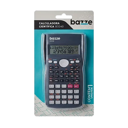 Calculadora Científica B3240 - 240 funções - Bazze