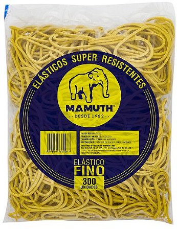 ELÁSTICO MAMUTH 250g C/300 UNIDADES