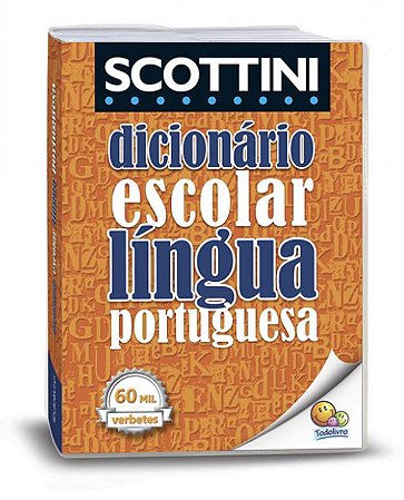Scottini - Dicionário da Língua Portuguesa - 60 mil verbetes (Capa Plástica)