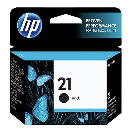 CARTUCHO HP 21 PRETO ORIGINAL