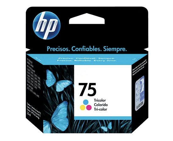 CARTUCHO HP 75 COLOR ORIGINAL