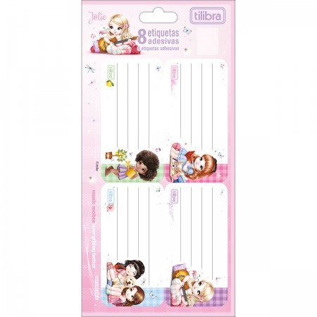 ETIQUETA ESCOLAR ADESIVA JOLIE