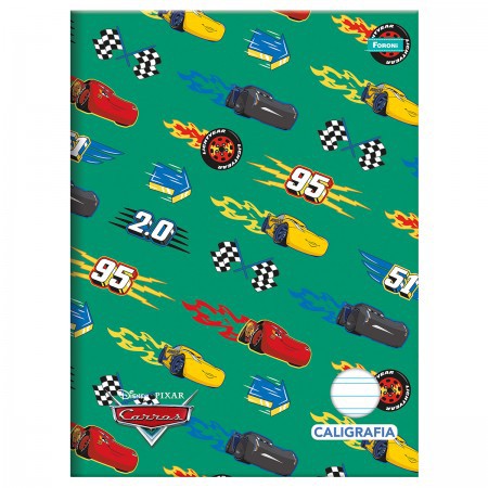 Caderno Pedagógico Caligrafia Carros 40 Folhas