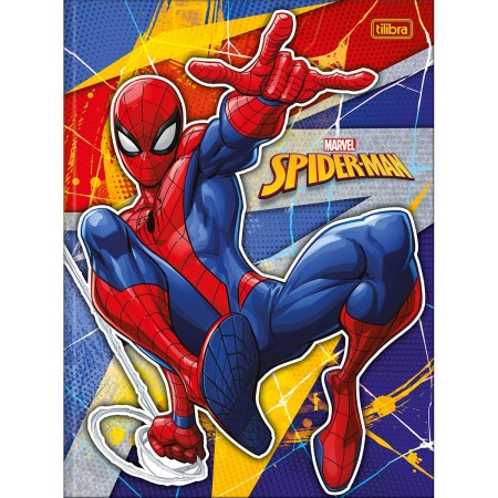 CADERNO BROCHURA CAPA DURA UNIVERSITÁRIO SPIDER-MAN 48 FOLHAS