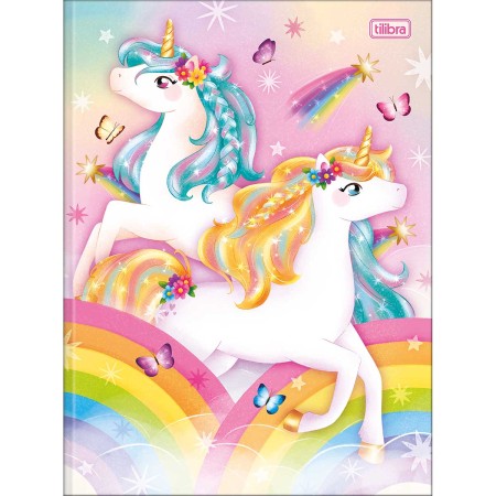 CADERNO BROCHURA GRANDE CAPA DURA BLINK 80 FOLHAS