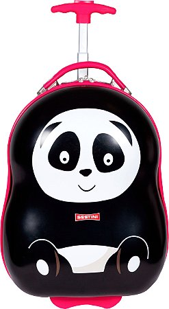 Mala Extra Pequena Sestini Kids Panda Colorido