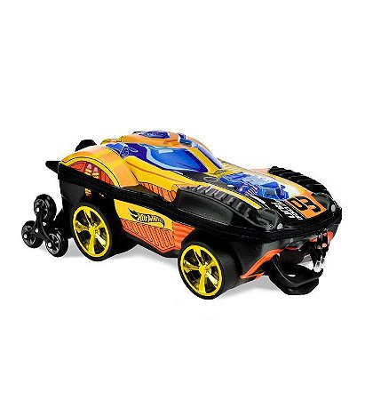 Mala Infantil Hotwheels Dune a Soar Dourado Maxtoy Diplomata com Rodinha Tripla