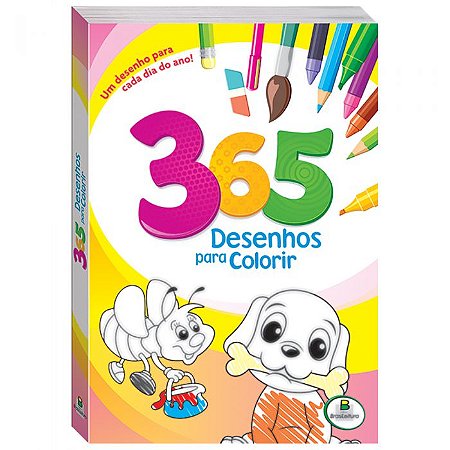 365 Desenhos para colorir (Verde) Um desenho para cada dia...