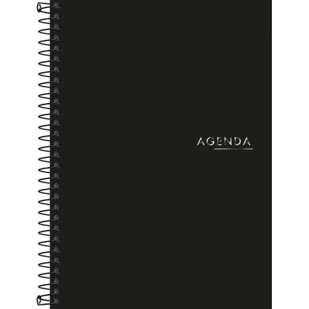 Agenda Executiva Espiral Diária 12,9 x 18,7 cm Napoli Permanente