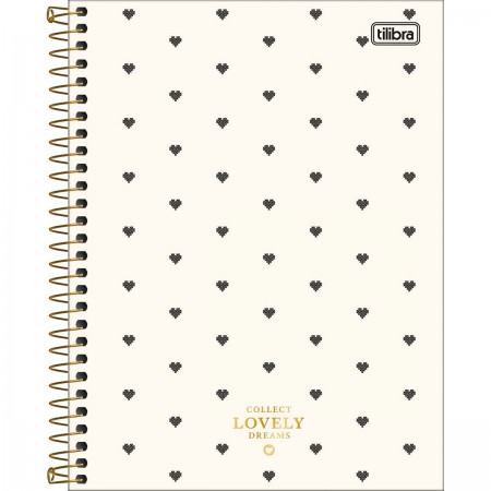 CADERNO ESPIRAL CAPA DURA COLEGIAL 10 MATÉRIAS WEST VILLAGE 160 FOLHAS