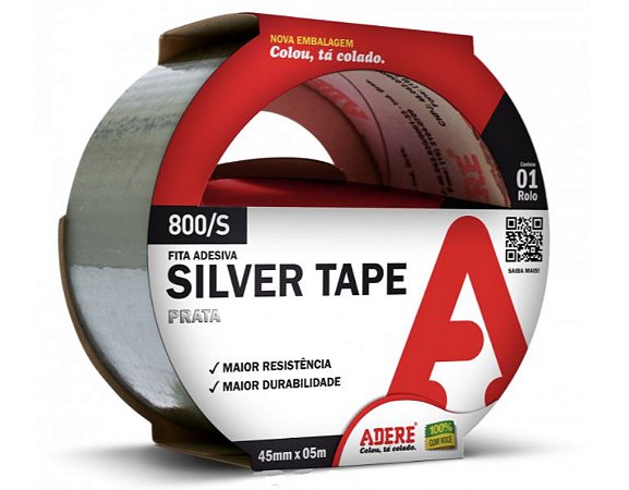 Fita Silver Tape 800 45mmx5m ADERE