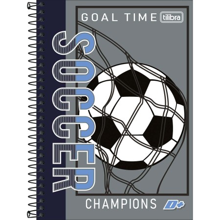 CADERNO ESPIRAL CAPA DURA 1/4 D+ 200 FOLHAS