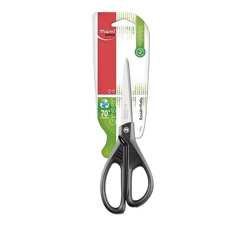 Tesoura Essentials Green 21cm Maped