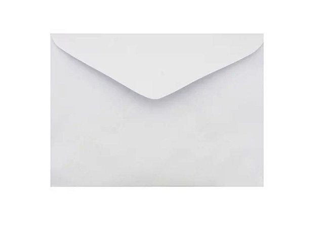 Envelope Saco branco 63g 114x162mm