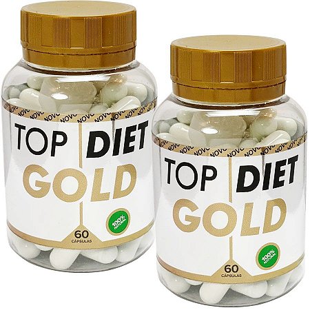 Top Diet Gold 60 cáps - Kit 2 unidades