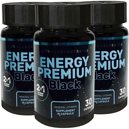 Energy Premium Black 3 Potes