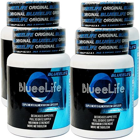 Blueelife 30 cáps - Kit 4 unidades