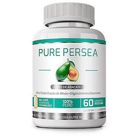 Pure Persea 60 cáps - Controle do Colesterol