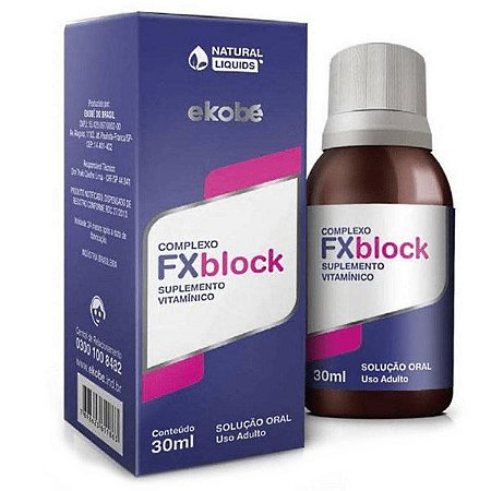 FX block 30ml - Antioxidantes Biológicos