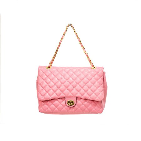 chanel peach bolsa